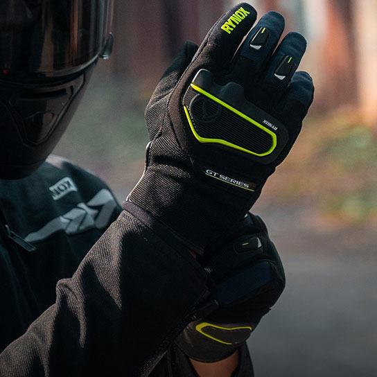Rynox Helium GT 2 Riding Gloves Impact Protection